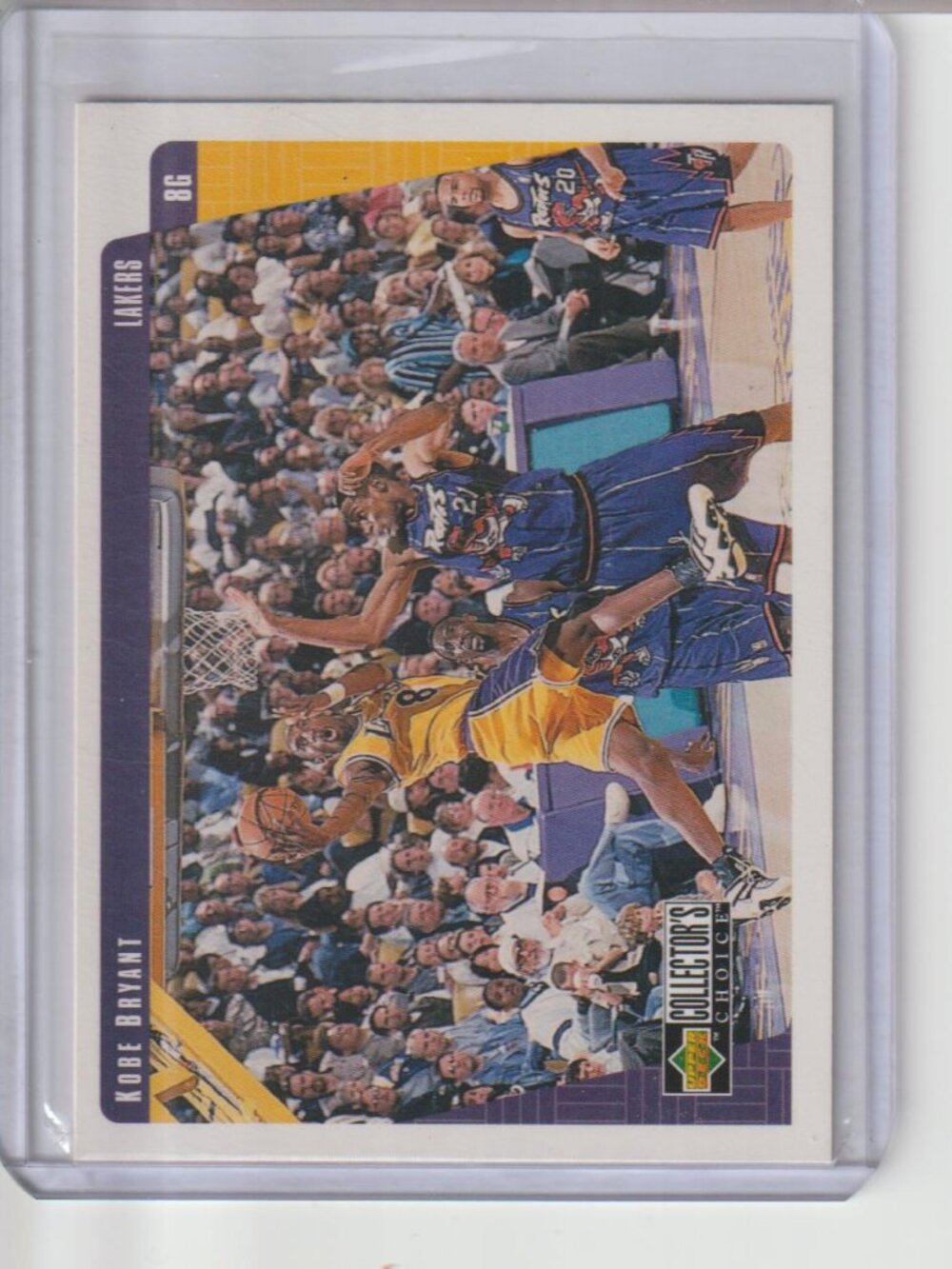 Kobe Bryant 1997 Upper Deck Collectors Choice Lakers-HOF #64